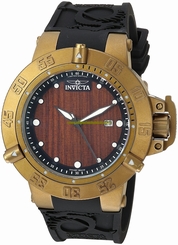 Invicta Watches : 19642 Quartz Analog Date Black Silicone Men Watch