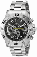 Invicta Watches : 19696 Black Dial Chronograph Men Watch