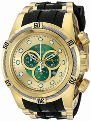 Invicta Watches : 19729 Quartz Chronograph Date Black Polyurethane Men Watch
