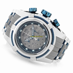 Invicta Watches : 19737 Silver Dial Stainless Steel Band Men Watch