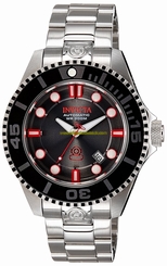Invicta Watches : 19802 Grey Dial Stainless Steel Band Men Watch