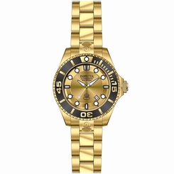 Invicta Watches : 19807 Gold Automatic Men Watch