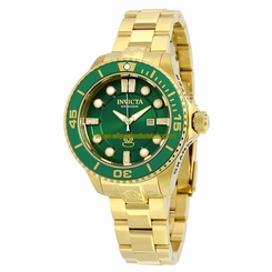 Invicta Watches : 19817 Green Quartz Women Watch