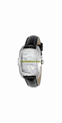 Invicta Watches : 19942 Quartz Mother of Pearl Dial Black Leather Women Watch