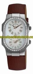 Philip Stein Watches : 1D-F-CMOP-CBR Swiss Quartz Stainless Steel Women Watch