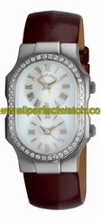 Philip Stein Watches : 1D-F-CMOP-LWI Swiss Quartz Stainless Steel Women Watch