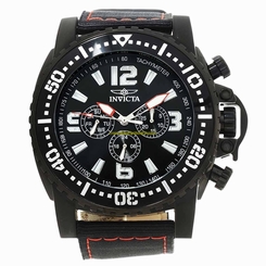 Invicta Watches : 20064 Black Dial Rotating Bezel Men Watch
