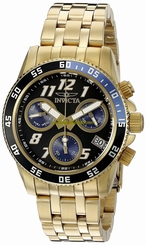 Invicta Watches : 20098 Green Dial Stainless Steel Band Men Watch