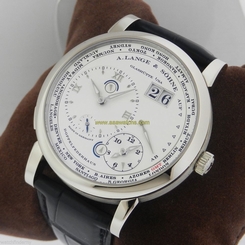 A. Lange & Sohne Lange 1 Time Zone 18k White Gold NEW 116.039 Ret: $51,800
