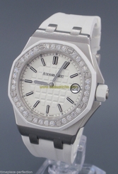 Audemars Piguet Ladies Royal Oak Offshore Quartz White Diamonds 67540sk