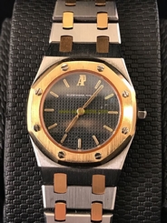 MINT AUDEMARS PIGUET ROYAL OAK LADY TWO-TONE 26MM CASE MADE 2005 QUARTZ MOVEMENT
