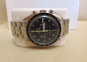 Omega Speedmaster Professional Moon Watch 3573.50 Sapphire Back + Leather Strap 7612586105036