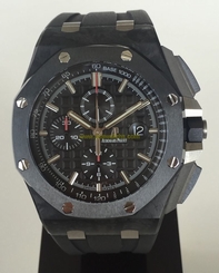 AUDEMARS PIGUET ROYAL OAK OFFSHORE CARBON CERAMIC CHRONOGRAPH REF 26400AU