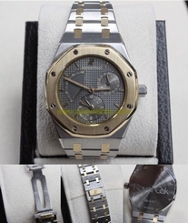 AUDEMARS PIGUET ROYAL OAK NO442 D-44254 POWER RESERVE 18K GOLD & STAINLESS STEEL