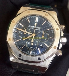 Audemars Piguet Royal Oak Chronograph 41mm Blue 26320st boutique NEW Limited