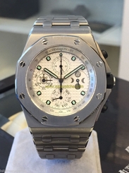 Mens AUDEMARS PIGUET Royal Oak Chronograph Titanium Perpetual Calendar Watch