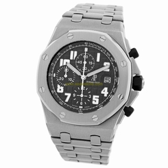 AUDEMARS Piguet Stainless Steel Offshore Black Themes Chronograph # 25721 ST