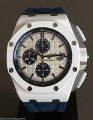 AUDEMARS PIGUET ROYAL OAK OFFSHORE 44MM WHITE CERAMIC BOUTIQUE ONLY DISCONTINUED