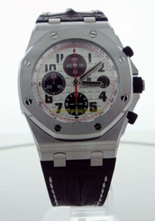 Audemars Piguet Royal Oak Offshore Steel Panda on strap 845960053709