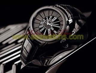 Audemars Piguet Millenary Quincy Jones, LTD to 500 - Black Steel, Ref  # 15161SN