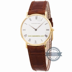 Audemars Piguet Ultra Thin 146239BA.OO.A002XX.01 Auto Gold Mens Strap Watch
