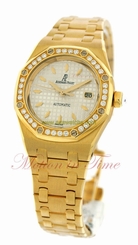 Audemars Piguet Royal Oak Ladies Diamond 18ktGold Automatic 77321BA.ZZ.1230BA.01