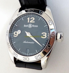 Authentic Bell & Ross Mystery Diamond Automatic Watch Rare Item! Great Condition
