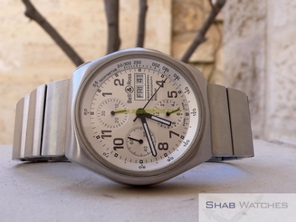 Bell & Ross Space 3 - Day & Date Chronograph Steel 200M Professional Watch Men's