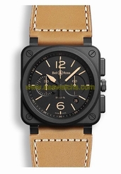 Bell & Ross Aviation 42mm Men's Watch BR0394-HERI-CE