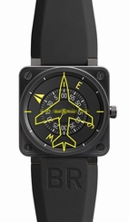 BR-01-HEADING-INDICATOR BELL & ROSS AVIATION NEW LIMITED EDITION MENS WATCH