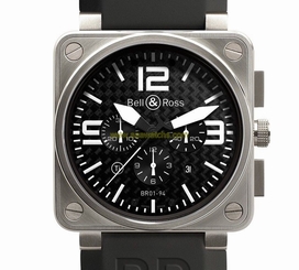 BELL & ROSS BR01-94 Titanium Ultralight Authentic: Box, Papers & Factory Warran