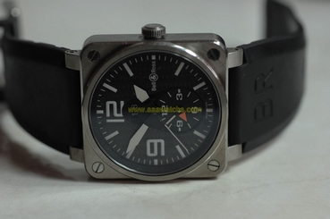 Bell & Ross BR 03-51 GMT Automatic Titanium Aviation Wrist Watch Box/Papers  845960025935