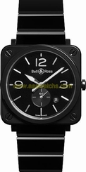 BR-S-BLACK-CERAMIC-BRACELET BELL & ROSS AVIATION BRAND NEW QUARTZ WATCH