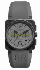 Bell & Ross 42mm Steel Men's Automatic Watch BR0394-COMMANDO