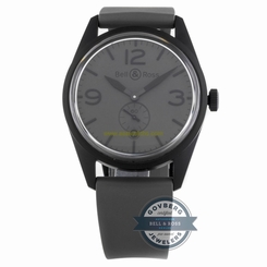 Bell & Ross COMMANDO BR123-COMMANDO Auto 41mm PVD Steel Mens Strap Watch Date