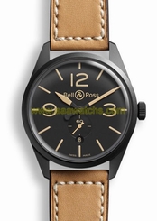 new Bell&Ross BR123-95-SC12019 Steel PVD Carbon HERITAGE $3200