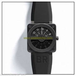 Bell & Ross BR01-92 Compass Limited 46mm Stain Black Dial B&P New Ret:$5,800.00