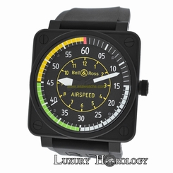 Men's Bell & Ross Airspeed BR01-92-SAS-586/999 Limited Ed PVD Automatic Watch