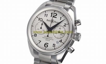 Used Watch Men Bell & Ross Juneba 126 Automatic Silver stainless K5P