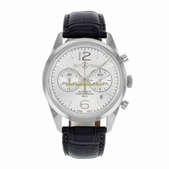 Bell & Ross Vintage Officer BRG126-WH-ST/SCR Steel Automatic Men's Watch