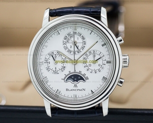Blancpain 5585 5585-1125-55 5585112555 Perpetual Calendar Chronograph SS