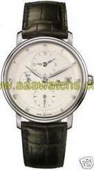 Blancpain Villeret GMT/Double Time Zone 18kt White Gold