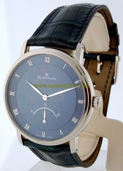 Blancpain Villeret Retrograde Mens Watch 18K White Gold Box/Papers 4063-1542-55