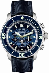 Blancpain Fifty Fathoms Complete Calendar Flyback Chronograph 5066f-1140-52b