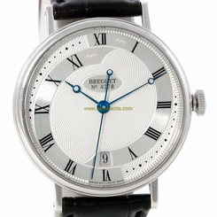 Breguet Classique 18K White Gold Automatic Mens Watch 5197BB/15/986