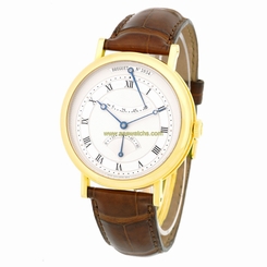 BREGUET 18K Yellow Gold 39mm Classique Retrograde Seconds 5207BA Box Warranty
