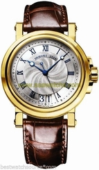 BREGUET Marine Automatic Big Date 18kt YG B&P 5817ba/12/9v8 Ret: $21,300