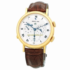 BREGUET 18K Yellow Gold # 5707 CLASSIQUE ALARM  LE REVEIL DU TSAR GMT # 5707BA