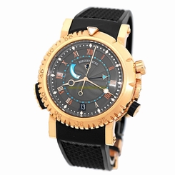 BREGUET 18K Rose Gold Marine Royale Alarm 5847BR/Z2/5ZV Box Warranty 5847 MINTY