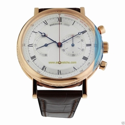 Breguet Classique Chronograph 5287BR/12/9ZU Manual Wind Rose Gold Ret: $49,700